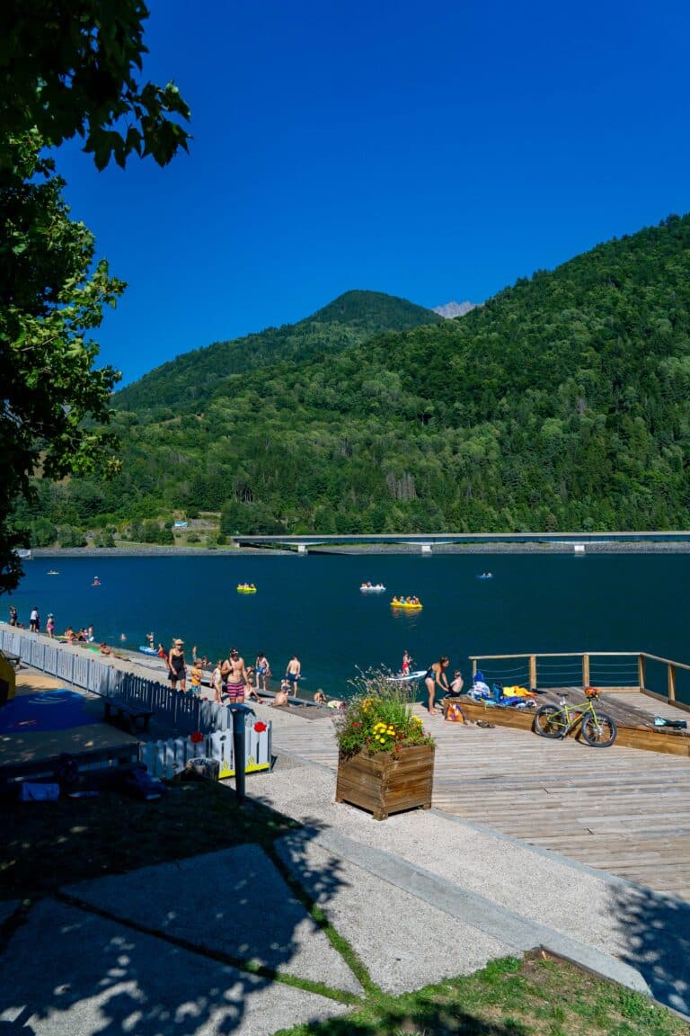 The lake at Allemond — Lac du Verney